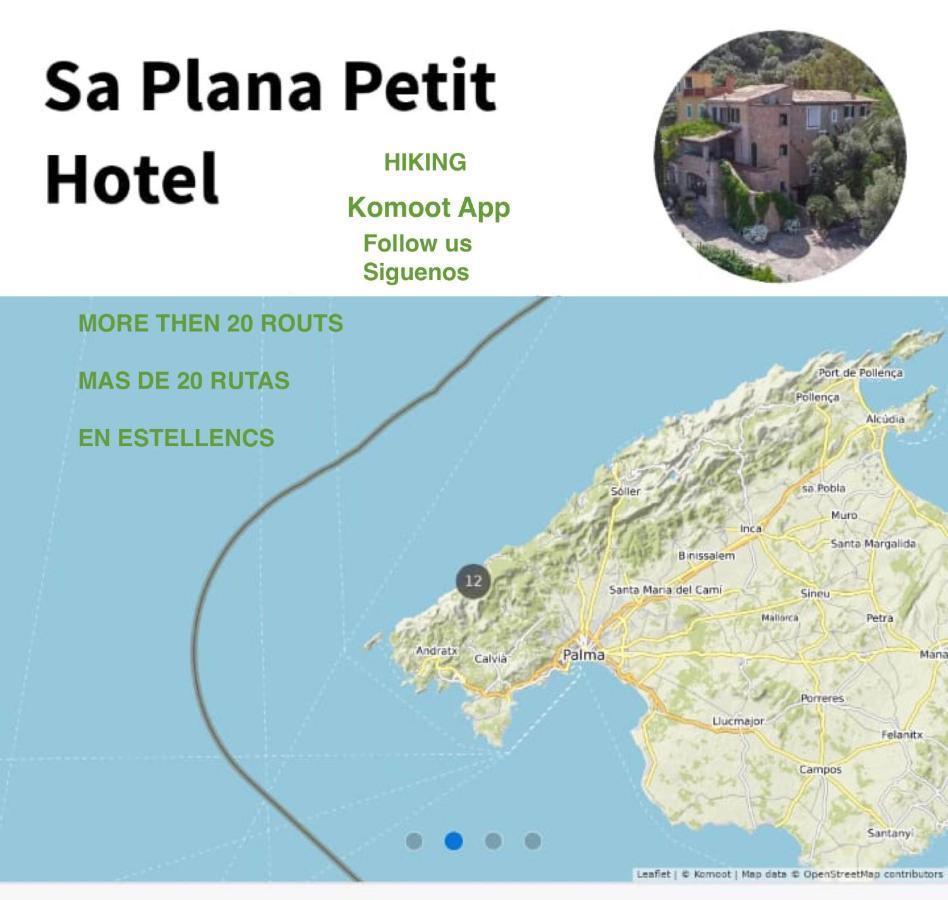 Sa Plana Petit Hotel Estellencs  Exterior photo